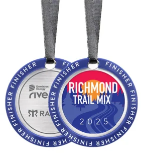 Earn the 2025 Richmond Trail Mix Medal!